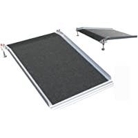 Los mejores  - Nivel Rampa Altura Regulable Aluminio Rampa Rampa Rampa Rampa 150 cm longitud